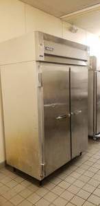 lot 1 image: McCall Model 7-7045FT Upright Double Door 49 Cu.FT Reach-In Freezer