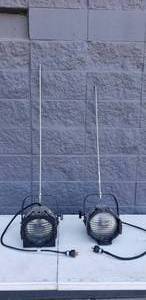 lot 20 image: Lot of 2, ETC Source Four PAR 750W Stage Lights w Enhanced Aluminum Reflectors