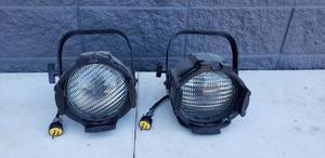 lot 22 image: Lot of 2, ETC Source Four PAR 750W Stage Lights w Enhanced Aluminum Reflectors