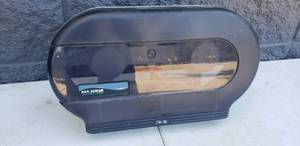 lot 49 image: Lot of 6 San Jamar Dual Toiler Paper Roll Dispensers