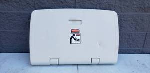 lot 78 image: Rubbermaid Wall Mounted Baby Changing Station