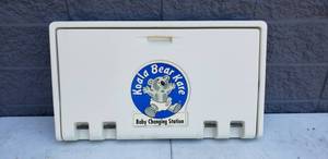 lot 80 image: Koala Bear Kare Wall Mounted Baby Changing Station