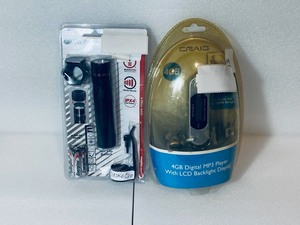 lot 53 image: Lot of 2 - New Sealed In Package Craig 4GB Digital MP3 Player & New Other Maglight XL50 LED Flashlight