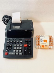 lot 84 image: Lot of 2 - New Alkaline Batteries (48 Count) & Casio Heavy Duty Calculator DR-210TM