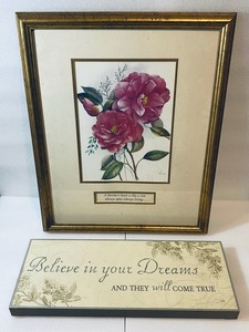 lot 96 image: Lot of 2 - Wall ArtHome D�cor
