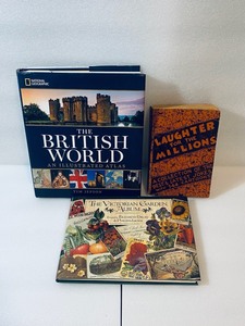 lot 97 image: Lot of 3 - Books (Laughter For The Millions, The Victorian Garden Album, The British World)