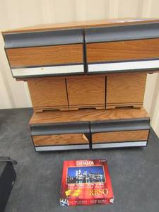 lot 224 image: Cd and DVD holder cases qty 3