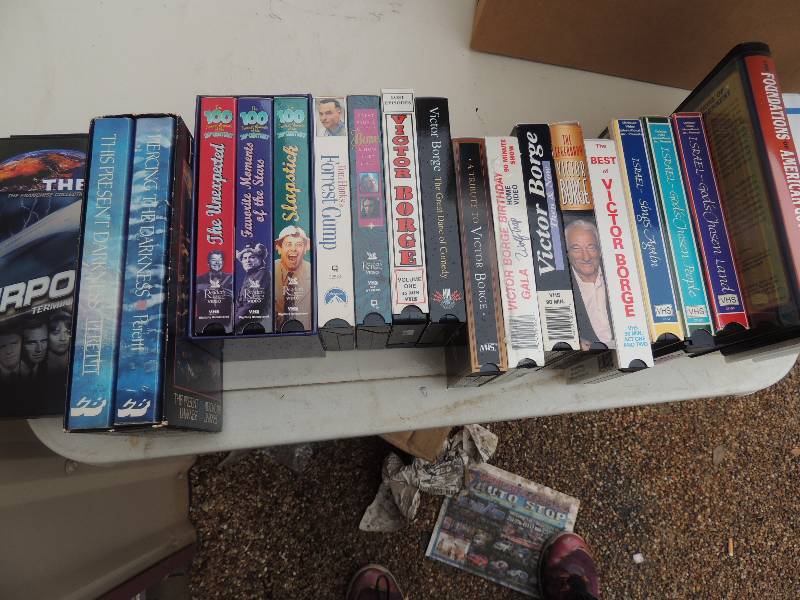 lot 105 image: VHS (comedy, religious, etc.)...