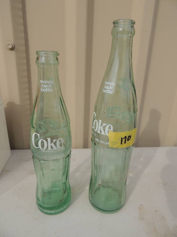 lot 170 image: Coca cola bottles COLLECTABLE