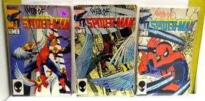 lot 16 image: VINTAGE Web of Spider-Man #2, 3, & 4 (1985, Marvel) (3X$)