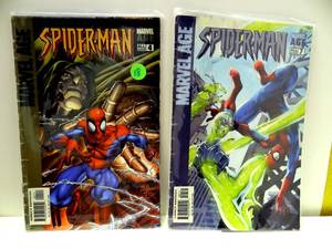 lot 18 image: 2004 Marvel Age Spider-Man #4 & 7 Marvel Comics (2X$)