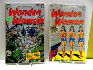 lot 24 image: Wonder Woman (1942) #60 & 62 Reprint Pizza Hut Collectors Edition From 1977 - (2x$)