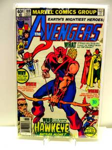 lot 30 image: VINTAGE Marvel Comics Avengers #189 Nov 1979 Fine Hawkeye Key Issue $$
