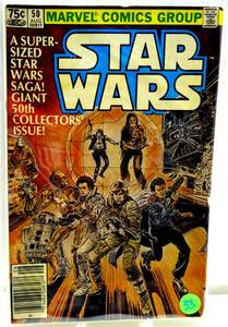 lot 33 image: KEY ISSUE - STAR WARS #50 (1981) 1st Full Appearance of IG-88, Bossk, 4-Lom, Marvel Comics