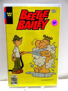 lot 34 image: BRONZE AGE COMIC - BEETLE BAILEY #124 by WHITMAN