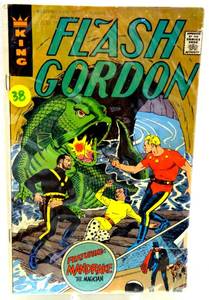 lot 38 image: VINTAGE KEY ISSUE - King Flash Gordon Featuring Mandrake The Magician 1977 Comic $$$