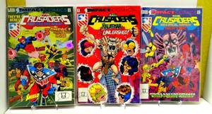 lot 58 image: The Crusaders #1 #2 #3 - lot of 3 Impact  DC Comics 1993