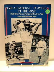 lot 69 image: RARE 1978 Dover Publications - Great Baseball Players of the Past Postcards $$$