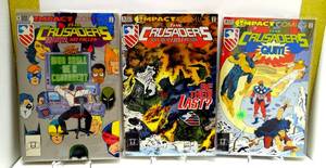 lot 78 image: The Crusaders  #4 #5 #6 - lot of 3 Impact  DC Comics 1993  (3X$)