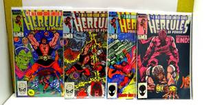 lot 92 image: Hercules Prince of Power #1-4 1982 Marvel Comics Set 1st Solo Series $$$