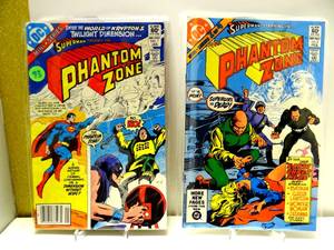 lot 93 image: The Phantom Zone #1 & 2 Comic Books DC 1982 Superman - (2X$)