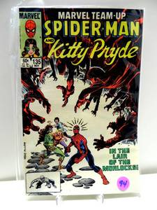 lot 94 image: MARVEL TEAM-UP vol 1 (1972 series) #135 Spider-Man & Kitty Pryde $$