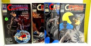 lot 108 image: COMPLETE SET - Catwoman #1-4 DC Comics 1989 Key Limited Series Set NM Mint $$