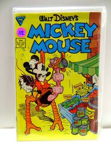 lot 112 image: Walt Disneys Mickey Mouse #242 (Gladstone Comics 1988)