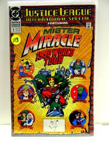 lot 113 image: Justice League International Special #1 (Mister Miracle World Tour)1990 DC COMIC