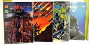 lot 120 image: The War  Book 1-4  Complete Set (Marvel, 1989) $$