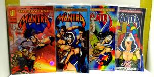 lot 121 image: Malibu Comics ULTRAVERSE MANTRA #1, #2, #3, & #4 (4X$)