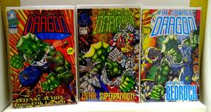 lot 125 image: THE SAVAGE DRAGON #1 2 3 1-3 COMPLETE SET ERIK LARSEN $$