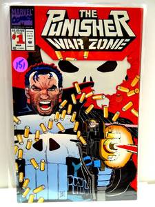 lot 151 image: FIRST EDITION - 1992 Marvel Comics - The Punisher War Zone #1