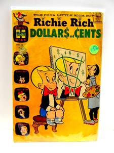 lot 156 image: HARVEY SILVER AGE COMICS - Richie Rich Dollars and Cents (1963) #14 $$