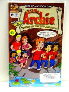 lot 164 image: Little Archie #1 Free Comic Book Day Legend Of The Lost Lagoon BagBoard 2007 NMMT
