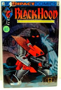 lot 165 image: FIRST EDITION - Black Hood DCImpact Comics, 1991 Comic Book