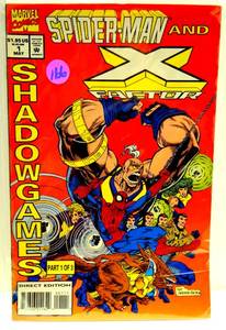 lot 166 image: FIRST EDITION - Spider-Man And X-Factor #1 Marvel Comics 1994
