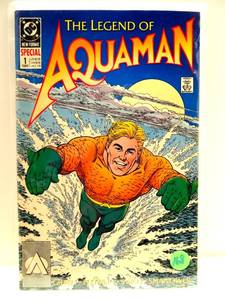 lot 168 image: FIRST EDITION - DC Comic Book Copper Age The Legend Of Aquaman #1 Special $$