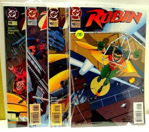lot 170 image: 1995 DC ROBIN #15, #16, #17, & #18 (4X$)