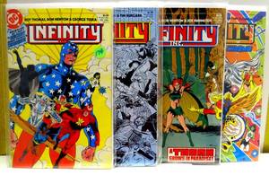 lot 174 image: 1985 DC Comic Book Copper Age INFINITY INC. #11, #12, #13, & #14 (4x$)