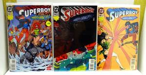 lot 176 image: KEY ISSUE Superboy Watery Grave Part 1 Of 3 #13 DC Comic KING SHARK APPEARANCE, plus #14, & #15 $$$