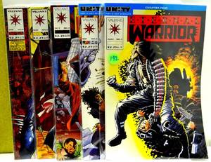 lot 192 image: 1992 VALIANT KEY ISSUES - ETERNAL WARRIOR #1, 2, 3, 4 1st appearance of Bloodshot, & 6 $$$