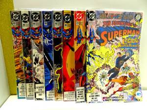 lot 227 image: 1991 COPPER AGE - THE ADVENTURES OF SUPERMAN - #477, 479, 480, 482, 484, 485, 488, & 489 (8x$)