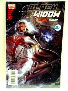 lot 231 image: 2010 BLACK WIDOW DEADLY ORIGIN #4 - Adi Granov Cover - feat Wolverine Winter Soldier