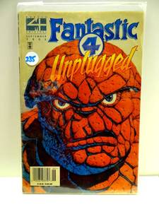 lot 235 image: Fantastic Four Unplugged Volume 1 #1 Mike Lackey Story Sept 1995 Super Android $$