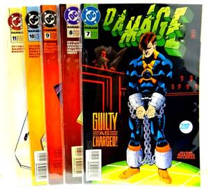 lot 238 image: 1994 DC COMICS - Damage #7 THRU 11 (5X$)
