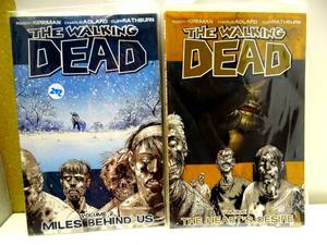 lot 242 image: 2004 The Walking Dead Miles Behind Us by Robert Kirkman #2 & The Walking Dead #4 - The Hearts Desire (2x$)