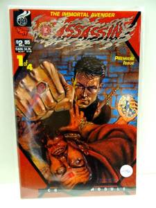 lot 244 image: 13 ASSASSIN TSR COMIC BOOK MODULE (1990)