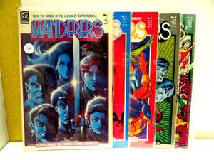 lot 248 image: VINTAGE 1988 COMPLETE SET - THE WANDERERS #1-5 RUN DC COMICS $$