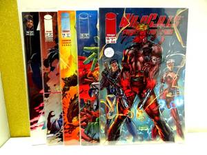 lot 255 image: 1994 IMAGE COMICS - Wildcats Covert Action Teams #13, 14, 16, 17, & 18 (5x$)